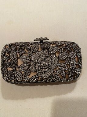 Very Sparkley evening bag (pictures do not show well) Comes w/ protective bag.